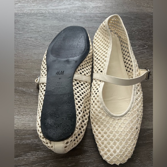 H&M woven Maryjane woven flats - Picture 4 of 6